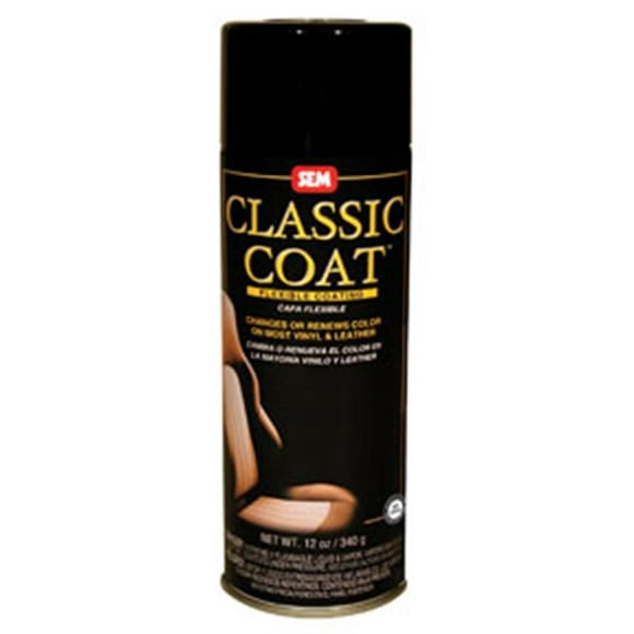 SEM Products 17013 Classic Coat Medium Black, Aerosol