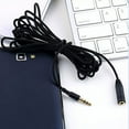 thumbnail image 5 of Yirtree Extension Audio Cable Male to Female 10ft 3 5mm Nylon Braided Stereo Jack Cord for Phones Computers Headphones Tablets Sound Box Car MP3 Players and More, 5 of 6