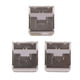 thumbnail image 3 of Cable de Acero Inoxidable Macarena 50PC PACK Sujetadores de Panel Doble entrada de cable, 3 of 8