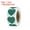 Dark Green, variant on Uxcell Heart Shaped Sticker 1 Inch Self Adhesive Love Label for Valentine Day, Light Green 500 Pcs