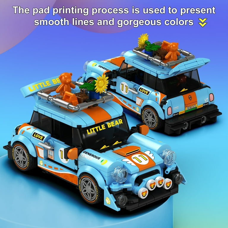 SEMBO Famous Car Series Model Building Block Set 714011 Little