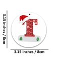 thumbnail image 4 of Birdeem Christmas Alphabet Decorations Personalized for Gift Christmas Tree Hanging Ornament Diy Decorations, 4 of 10