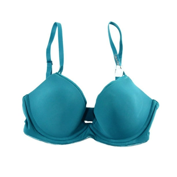 Calvin Klein - Calvin Klein NEW Solid Blue Women's Size 32B Underwire ...