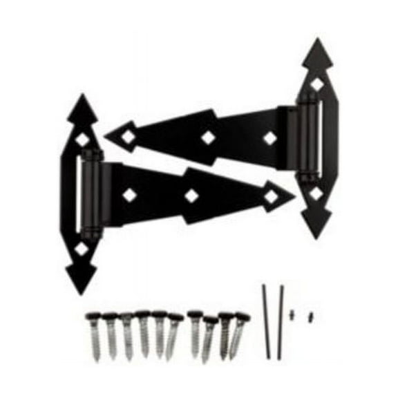 National Hardware - V846 7" Ornamental Spring T-Hinge - 2 Per Pack