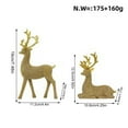 thumbnail image 6 of Christmas Deer Ornaments under $5! Cagogo Christmas Resin Deer Ornaments 2pcs,Luxury Living Room TV Cabinet Decor,High End Art Figurines for Home,Festive Christmas Decorations,Holiday Tabletop Decor, 6 of 9