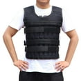thumbnail image 2 of Adjustable Weighted Vest Men Women Sport Weighted Vest Workout Body Weight Vest for Adult Exercise Strength Training Fitness ( Weight Plates Not Included ), 2 of 8