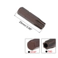 thumbnail image 2 of Juego de brocas de destornillador Torx Uxcell magnético de acero aleado S2 T40 de 1/4 de pulgada, 2 of 5