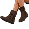 thumbnail image 5 of Women's Ankle Boots Comfortable On Sole Flat Heel Casual Bootie for Outdoor Walking and Daily Wear, 5 of 9