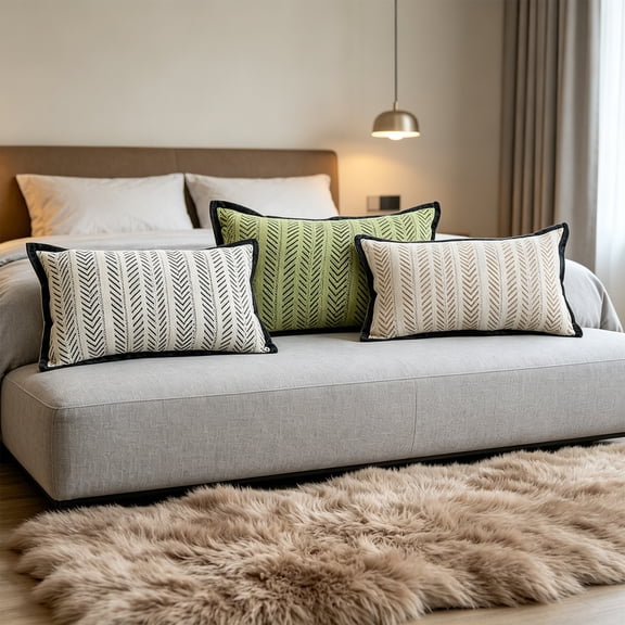 Throw Pillows for Couch, 17.72 Inches Pillow Cover Sofa Living Room Decorative Pillow Cover Decorations