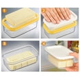 thumbnail image 4 of CNKOO Butter Box with Lid Stainless Steel Dish Cheese Slicing Fresh Keeping Sealed Rectangle Storage Container, 4 of 6