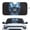 Cool Skull, variant on Aplkyhs Auto Windshield Sun Shade Auto Sun Shades Front Windshield for Outdoor Travel Car Front Window Sunshade Sun Cover for Car Windshield Retro Tropical Palm Tree Sunset