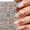 D 1Pcs, variant on Tuscom 1Pcs 5D Embossed Flower Nail Stickers – 3D Floral Nail Art Decals Self-Adhesive – Colorful Relief Nail Decoration Sheet for Women Womens – DIY Manicure Supplies