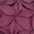 thumbnail image 3 of Magenta Plum Pinwheel Floral Down Throw Pillow, 3 of 7