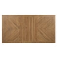 thumbnail image 6 of Steve Silver Hyland Off White and Honey Brown Wood Counter Height DiningTable with Storage, 6 of 11