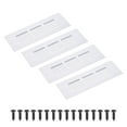 thumbnail image 1 of Uxcell 6 x 2" Rectangle Ventilation Grille 4Pcs Aluminum Air Vent Cover Silver, 1 of 7