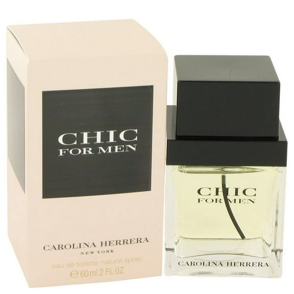 Carolina Herrera Chic Eau De Toilette Spray for Men 2 oz