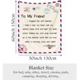 thumbnail image 2 of Granddaughter Bed Throw Blankets 130x150cm Granddaughter Gift from Grandma Grandad Granddaughter Blankets And Throws Granddaughter Birthday Gift I Love You Gift (GRANDDAUGHTER-1), 2 of 6