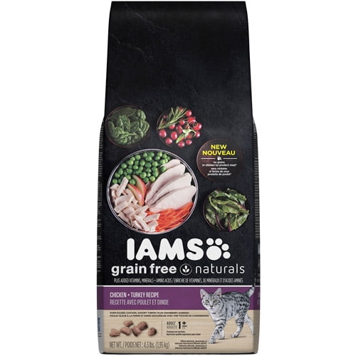iams grain free dry cat food