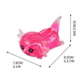 thumbnail image 2 of Salamander Stress Relief Toys, Mini Squishy Animal Toys for Stress Relief, for Pulling for Birthday, Office, Gift, Autism Anxiety, Pink, 2 of 4