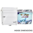 thumbnail image 2 of Acrylic Display Case for Pokemon Booster Box 6mm Premium Magnetic Top Stackable, 2 of 5