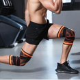 thumbnail image 2 of NEW 1PC Sports Kneepad Men Pressurized Elastic Knee Pads Support Fitness Gear Basketball Volleyball Brace Protector, 2 of 6