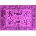 thumbnail image 1 of Ahgly Company Indoor Rectangle Oriental Pink Industrial Area Rugs, 6' x 9', 1 of 4