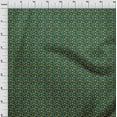 thumbnail image 4 of oneOone Cotton Poplin Dark Green Fabric Asian Japanese Floral Quilting Supplies Print Sewing Fabric By The Yard 42 Inch Wide, 4 of 4
