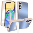 thumbnail image 1 of wonima11 Case for Samsung Galaxy S22 Ultra,Built-in Card Slot and Kickstand Shockproof Black Case Cover for Man Women,Frog on Mushroom, 1 of 1