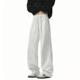 thumbnail image 3 of Styesk Men's Pants Man Solid Color Return To The Ancients Droop Euryscelia Drawstring Pattern Trousers, 3 of 5