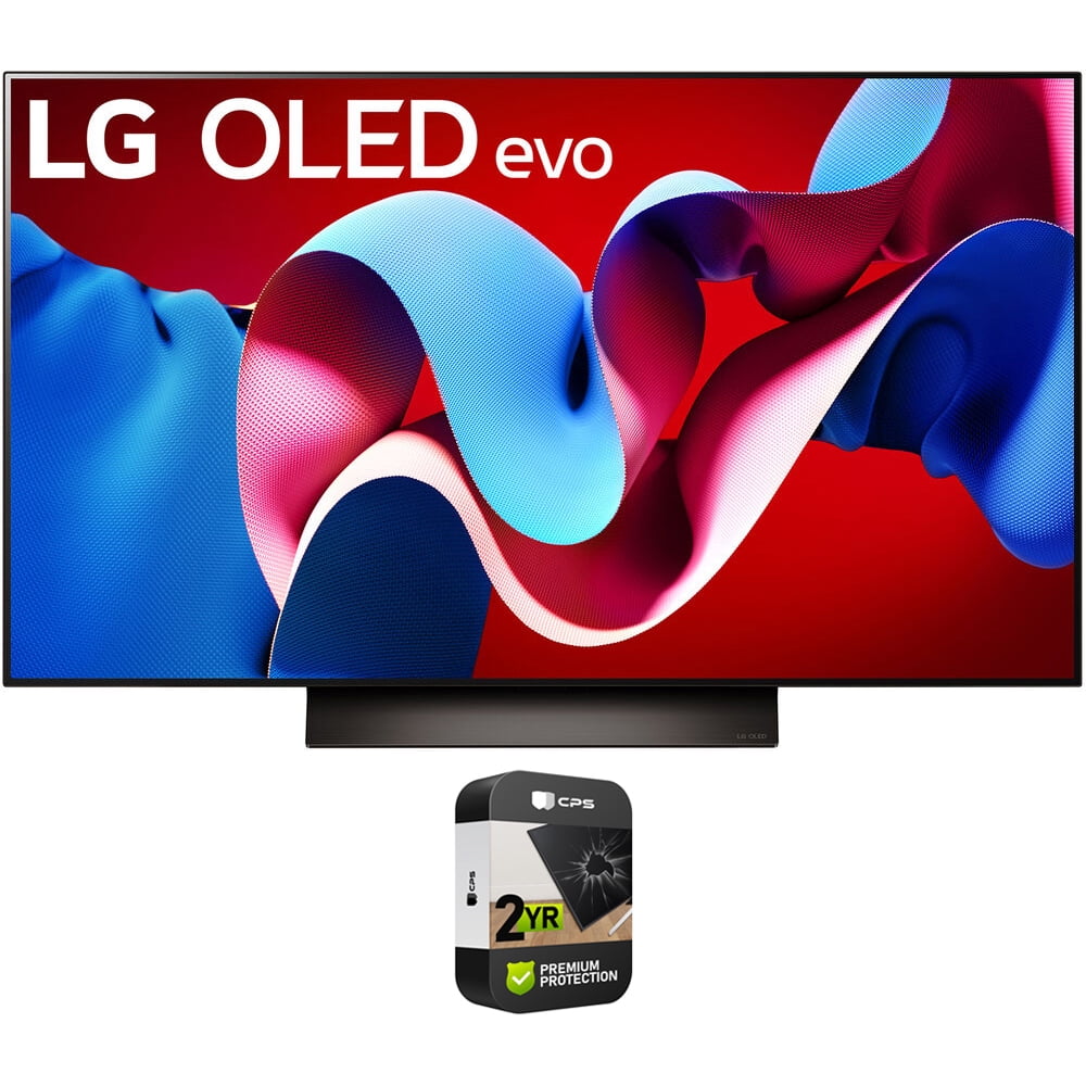 LG OLED48C4PUA 48 in Class C4 Series 4K OLED Smart TV with 2-Year Extended Warranty
