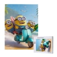 thumbnail image 1 of Rompecabezas de madera de 500 piezas de los Minions, adecuado para niños y adultos, rompecabezas para niños y niñas, juguetes de juego de entretenimiento con rompecabezas, talla única, 1 of 8