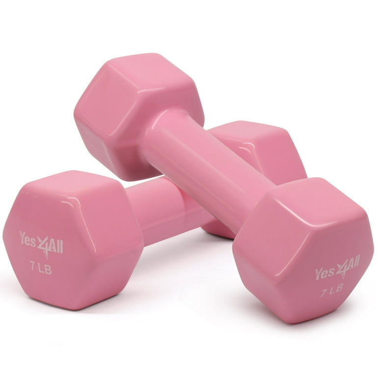 X-Tone Fitness Dumbbell Set (Coral Pink) home workout gym weight