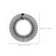 thumbnail image 2 of unbranded 12Ud Diademas Circulares Flexibles Con Peine De Plástico Negro Para Peinados, 2 of 8