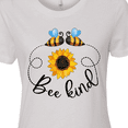 thumbnail image 4 of Inktastic Bee Kind Bees and Sunflower Women's T-Shirt, 4 of 5