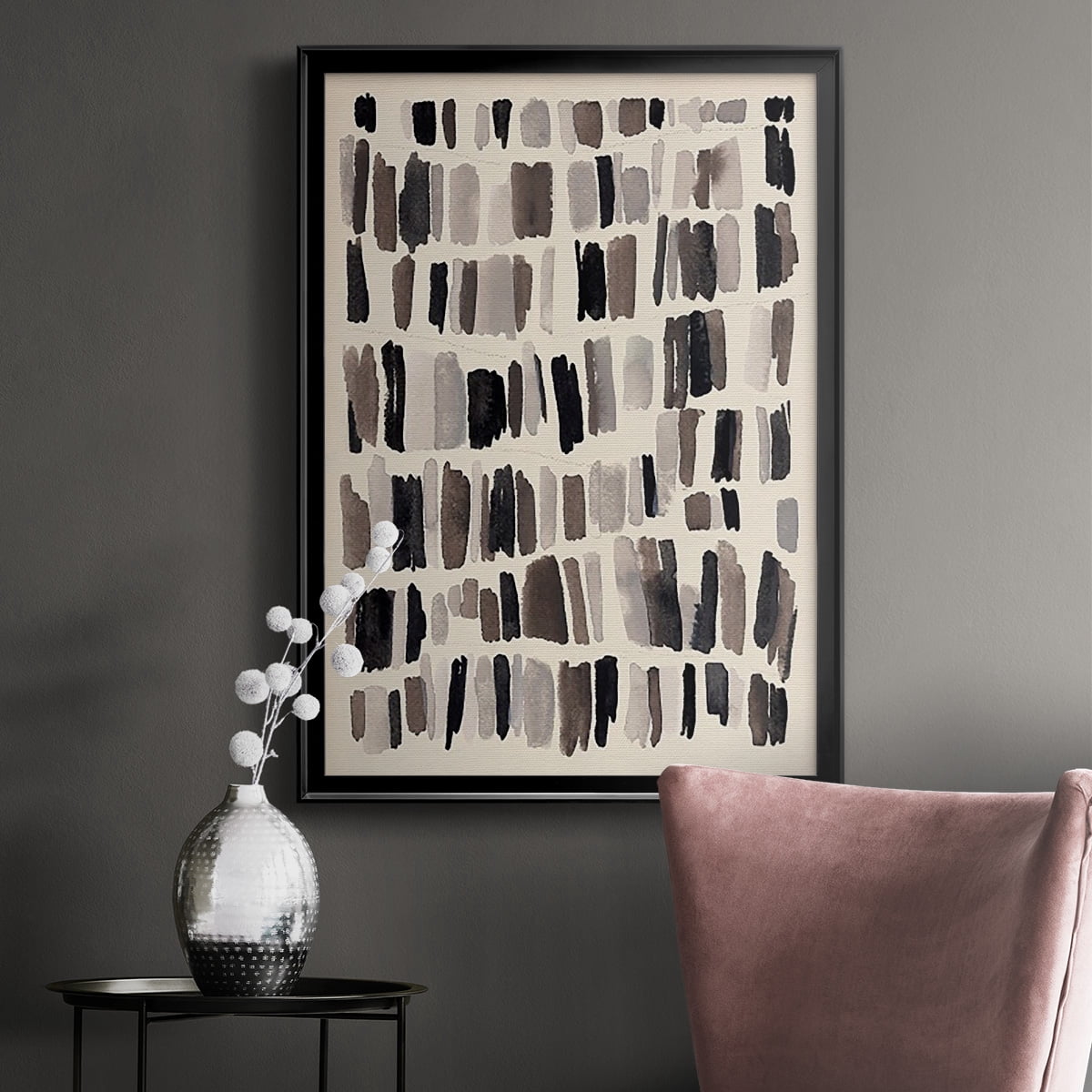 Chalk and Flint II Premium Framed Print, in Gold, Black, or Silver - Ready to Hang