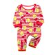 thumbnail image 1 of Moonsky| Red/White Christmas Family Pajamas Matching Set Christmas Print Long Sleeve Tops and Red Striped Pants Loungewear Soft Sleepwear 9 Months, 1 of 2