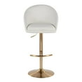 thumbnail image 6 of LumiSource Matisse Highback Adjustable Barstool - Set of 2, 6 of 10