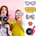 thumbnail image 2 of 30 PCS LaVent 90s Photo Booth Props 90s Props 90s Decorations 90s Party 1990s Throwback Party Theme Photo Booth Props Decorations 90's Style Photo Booth Props - -, 2 of 7