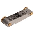 thumbnail image 1 of Medidor De Rosca, 52 Cuchillas Medidor De Tornillo Escala Transparente 55 60 Multiusos Durable Portátil Para Medición, 1 of 7