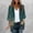 Green(New), variant on 3/4-Sleeve Cardigan Jacket for Women Cardigan Fashion Retro Print Lightweight Breathable Beach Cover-Up Casual Loose Comfortable Top