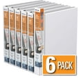 thumbnail image 1 of QuickFit® Pro Heavy Duty Single Touch Pin-Lock® View Binder, 6 Pack, 1", 1 of 3