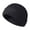 Black, variant on Hip Hop Beanie Hat Chunky Cuffed Knitted Hat Winter Warm Red Cap For Women Men Stretchable And Comfortable 9.05 inches / 23.00 cm Daily Wear Knit Headwear