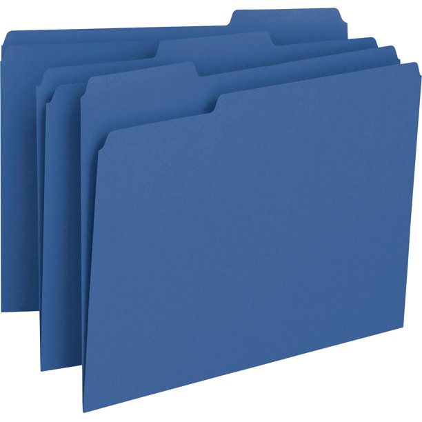 1 3 cut file folders