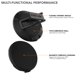 thumbnail image 3 of Cargador inalámbrico magnético Rokform con soporte, 15 W, USB-C, negro, 3 of 8