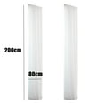 thumbnail image 3 of Chiffon Backdrop Curtain 2 Panels Royal Living Room Curtains Blackout Voile Sheer Curtains Tulle Fabric Drapes for Party Stage Backdrop Decoration,Colorful Gauze Door And Window Curtains, 3 of 3