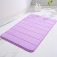 thumbnail image 4 of DOLITY Memory Foam Rug Bath Mat Carpet Water Absorption Coral Fleece Floor Mat Non-slip, 4 of 9
