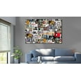 thumbnail image 2 of Tiptophomedecor Stretched Canvas Street Art - Banksy Collage Multi - Stretched & Framed Ready To Hang Art, 2 of 3