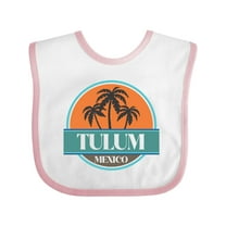 Inktastic Tulum Mexico Vacation Boys or Girls Baby Bib