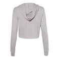 thumbnail image 3 of BELLA + CANVAS - Women's Triblend Cropped Long Sleeve Hoodie - 8512, 3 of 5