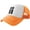 Orange, variant on for God So Loved The World John 3:16 Christian Mesh Trucker Hat Men Baseball Cap Women Dad Hat Sun Hat Black